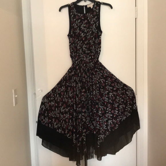 Michael Kors”S”Handkerchief midi Spring DressNWT💕 - Picture 3 of 8